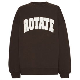 Rotate Heavy Sweat Crewneck Sweatshirt, Molé